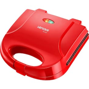 Sanduicheira E Grill Lenoxx Easy Red Vermelha 750W 127V
