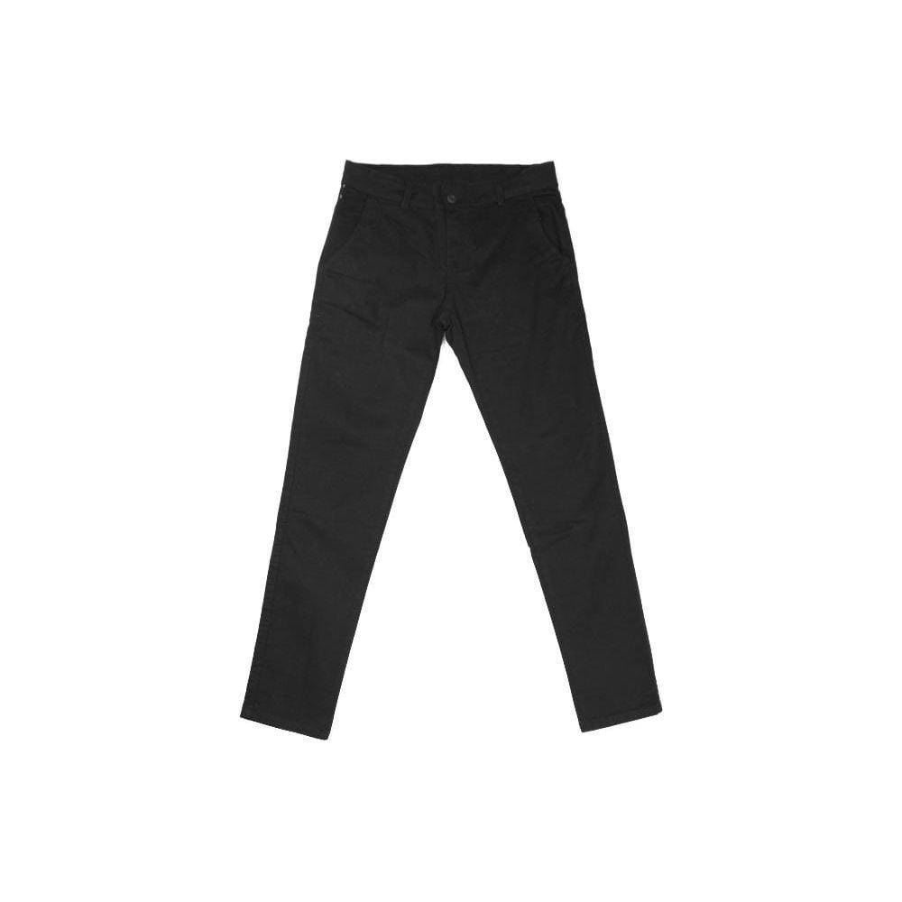 Calça Bivik Juvenil Sport Fino Sarja Preta - Masculino