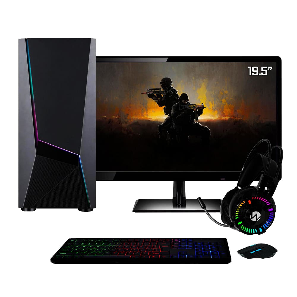 Kit gamer de pc barato  Black Friday Casas Bahia