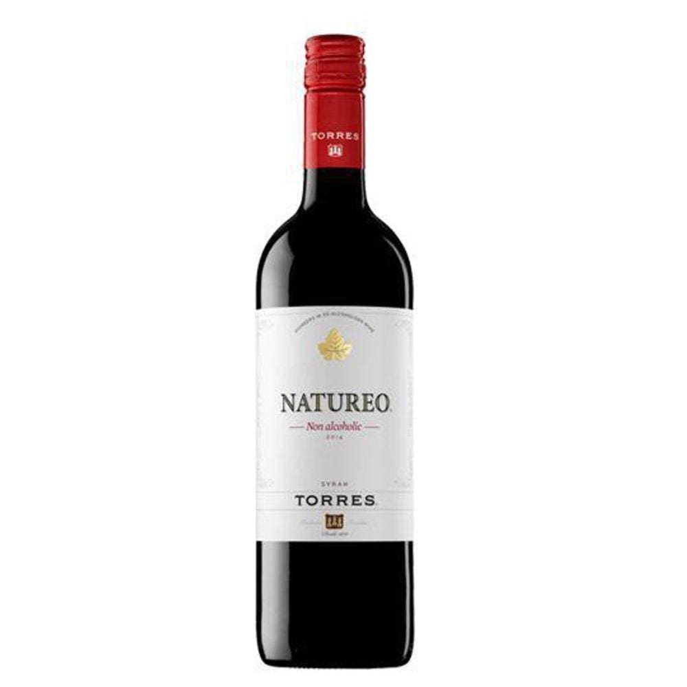 Vinho Sem Álcool Tinto Garnacha Syrah Natureo 750Ml Espanha