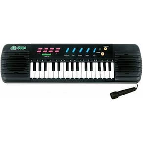 Teclado Infantil Piano  Karaoke Microfone Para Crianças