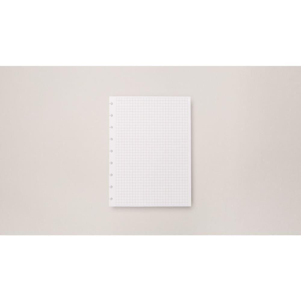 Caderno Inteligente Refil Medio Quadriculado 90G. 50Fls.