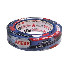 Fita Crepe Azul Pintura Imobiliária 50M 527 Adere