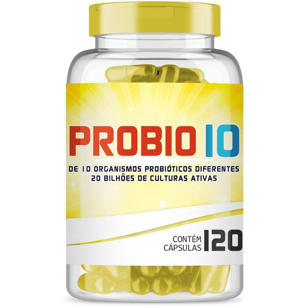 Probio 10 Probiotico Com 120 Cápsulas