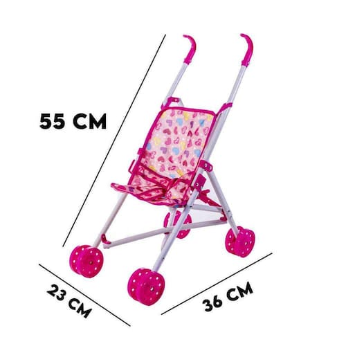 Carrinho De Boneca Bebê Reborn Brinquedo Dobravel Casas Bahia