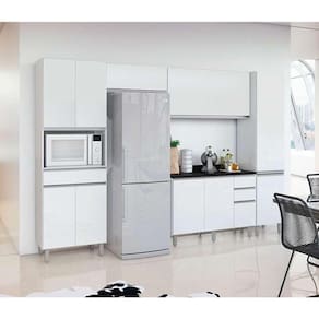cozinha compacta top class 10 pt 3 gv branca