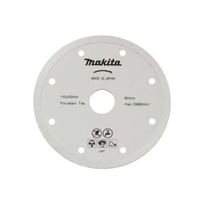 Disco Diamantado Makita 110X20Mm P/ Porcelanato B-22919 Blis