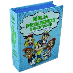 Livro Bíblia Pequenos Discípulos Infantil Ilustrada
