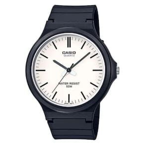 Relógio de Pulso Vintage Casio Analógico Unissex Feminino Masculino Classico Preto a Prova Dágua MW-240