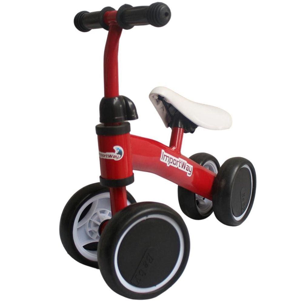 Triciclo Balance Infantil Vermelho Bw107Vm