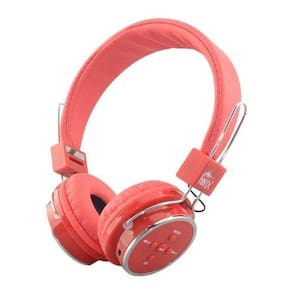 Fone Ouvido B05 Sem Fio Bluetooth Sd Fm Slim Fit Vermelho