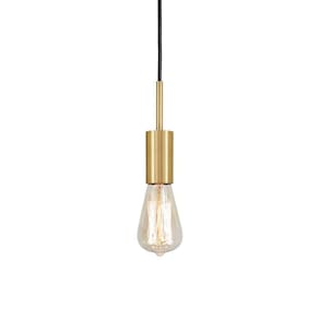 Pendente Infinite 14cm 1 Lâmpada E27 Acabamento Dourado