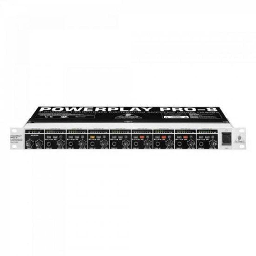 Amplificador Para Fone De Ouvido Power Play Ha8000 Behringer