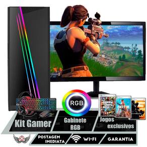 Pc Gamer Amd A6 7480, Monitor 19, Com Jogos Gratis. em Promoção na  Americanas