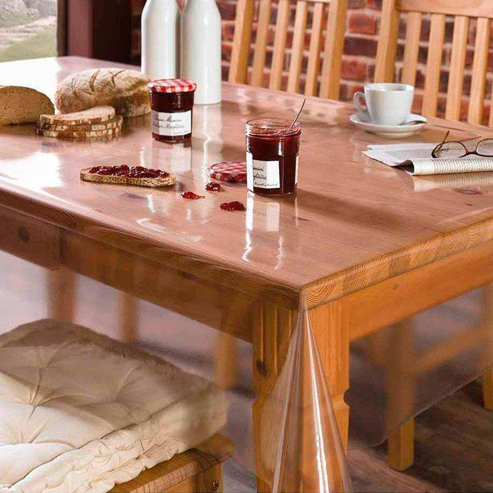 Conjunto de Mesa de Plástico Redonda 70cm e 4 Cadeiras Colonial Branco