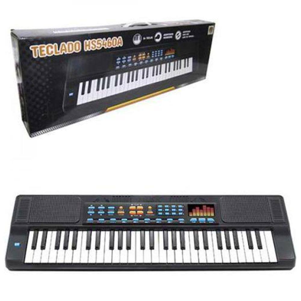 PIANO INFANTIL SINFONIA ESTILO PROFISSIONAL TECLADO MICROFONE