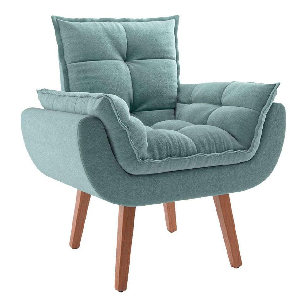 poltrona lidi suede suculenta