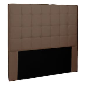 Cabeceira Queen Size 1,60m Tropea Suede Caramelo