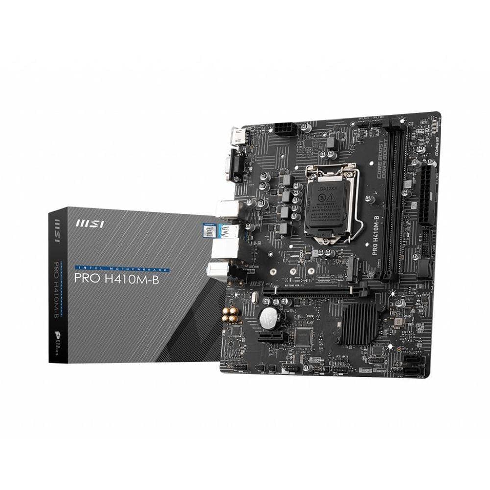Placa Mae Msi H410M-B Pro Intel Lga 1200 Ddr4 10 Ger H410