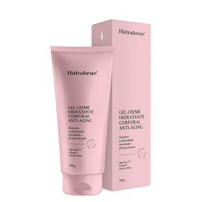Gel Creme Hidratante Corporal Antiaging Hidrabene Vegano 200G