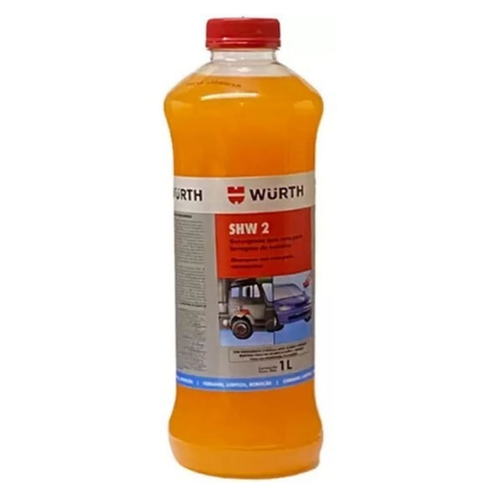 Shampoo Automotivo Com Cera SHW2 Wurth - 1L