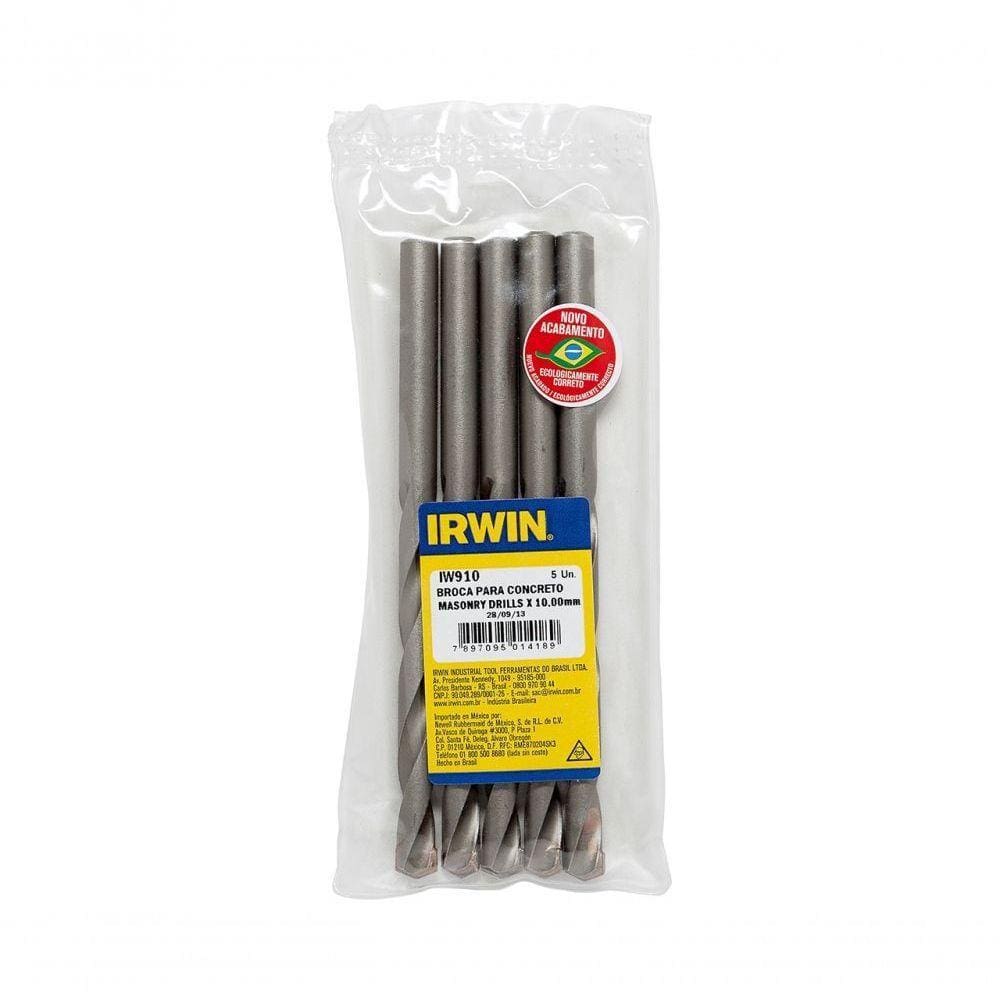 Broca Videa Irwin I 12,00Mm-912 C/5 Pcs