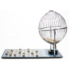 Jogo de Bingo 75 Bolas Grande Nº3 com 300 Cartelas IZ