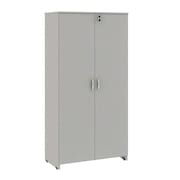 armário de escritório new city 2 pt cinza 160 cm