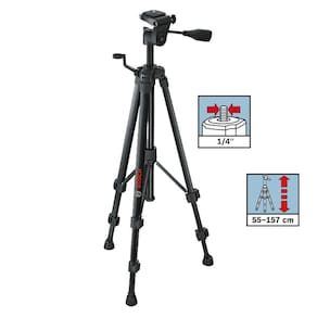 Tripé para Medição Nivel Laser Bosch BT 150 Professional