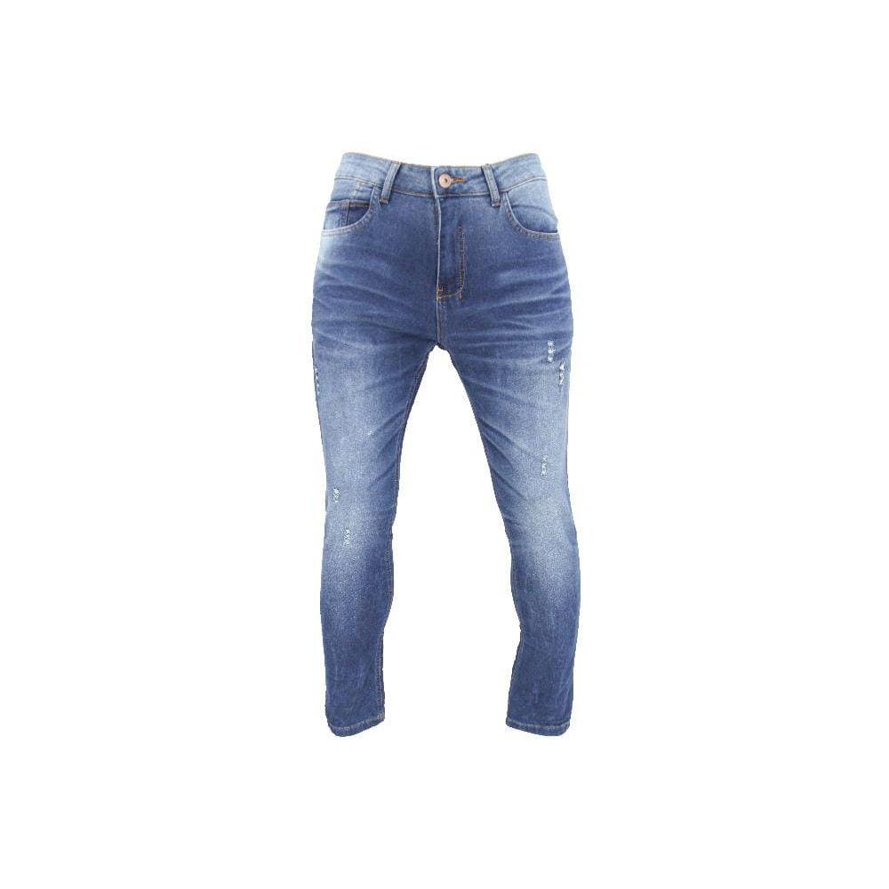 Calça Jeans Rock & Soda Rasgos Azul - Masculino