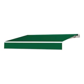 Toldo Retrátil De Poliéster Aluminio Verde 290x200cm Premium