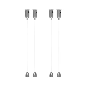 Kit Suspensão Pix Para Fixação Luminária Painel Led Sobrepor