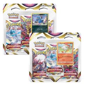 Kit Cartas Pokémon Blister Triplo 3 Pacotes + 1 Carta Celebi