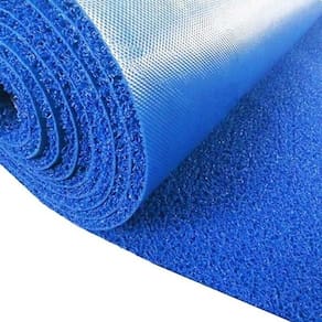 Capacho De Vinil Azul Claro Boldor 1,22X12m