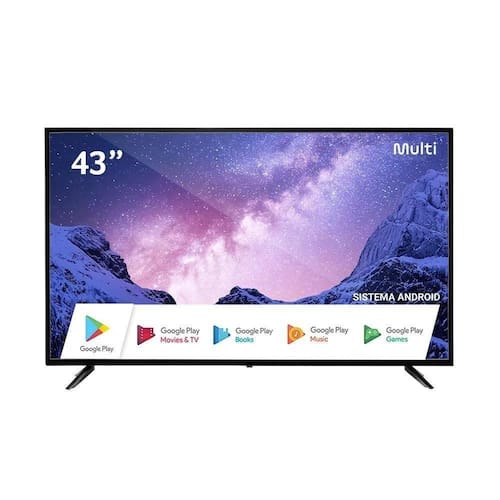 Menor preço em Smart Tv Multilaser Tl046 43 Full Hd Smart Multi Android 3
