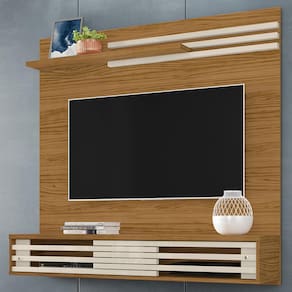 Painel Para Tv Até 55 Polegadas Frizz 2 Portas Sublime Naturale/off White - Madetec