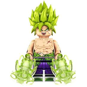 Boneco Blocos De Montar Broli Dragon Ball Z Super