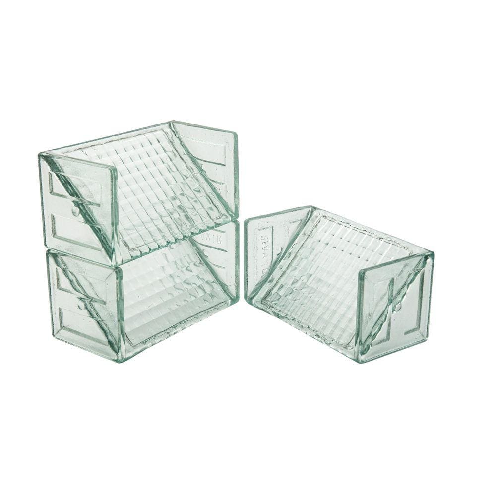 Elemento Vazado De Vidro Rio B - 20X10X10 -Ibravir