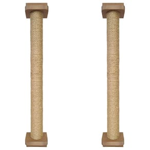 Kit 2Un Arranhador Para Gatos De Parede - Sisal 50Mm X 60Cm