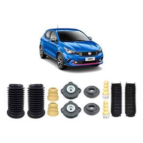 Kit Batente Suspensão Dianteira Traseira Fiat Argo 2017/20