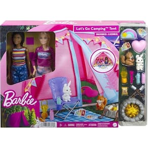 Boneca Barbie Com Carro Fiat Mattel Gxr57