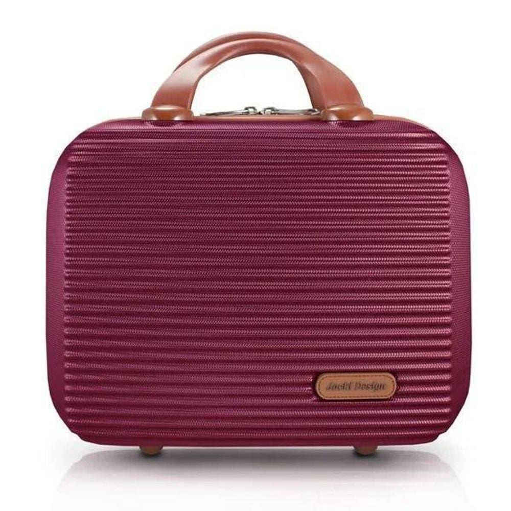 Frasqueira De Viagem Premium Vinho Jacki Design - Ahz20885