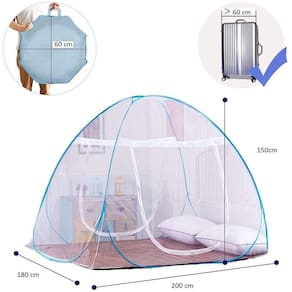Mosquiteiro Tenda Cama King Dobrável Pratico E Portátil