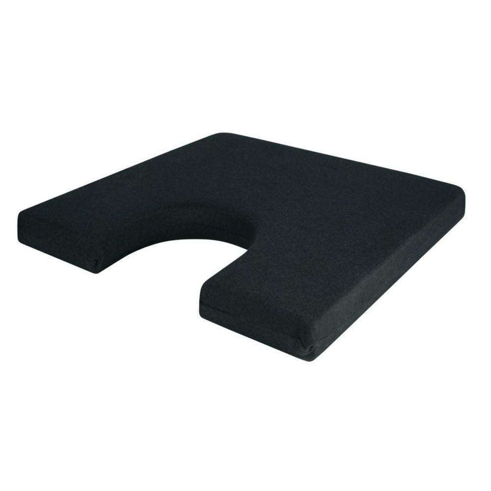 Almofada Especial Protetor Cóccix Perfil Baixo Preto