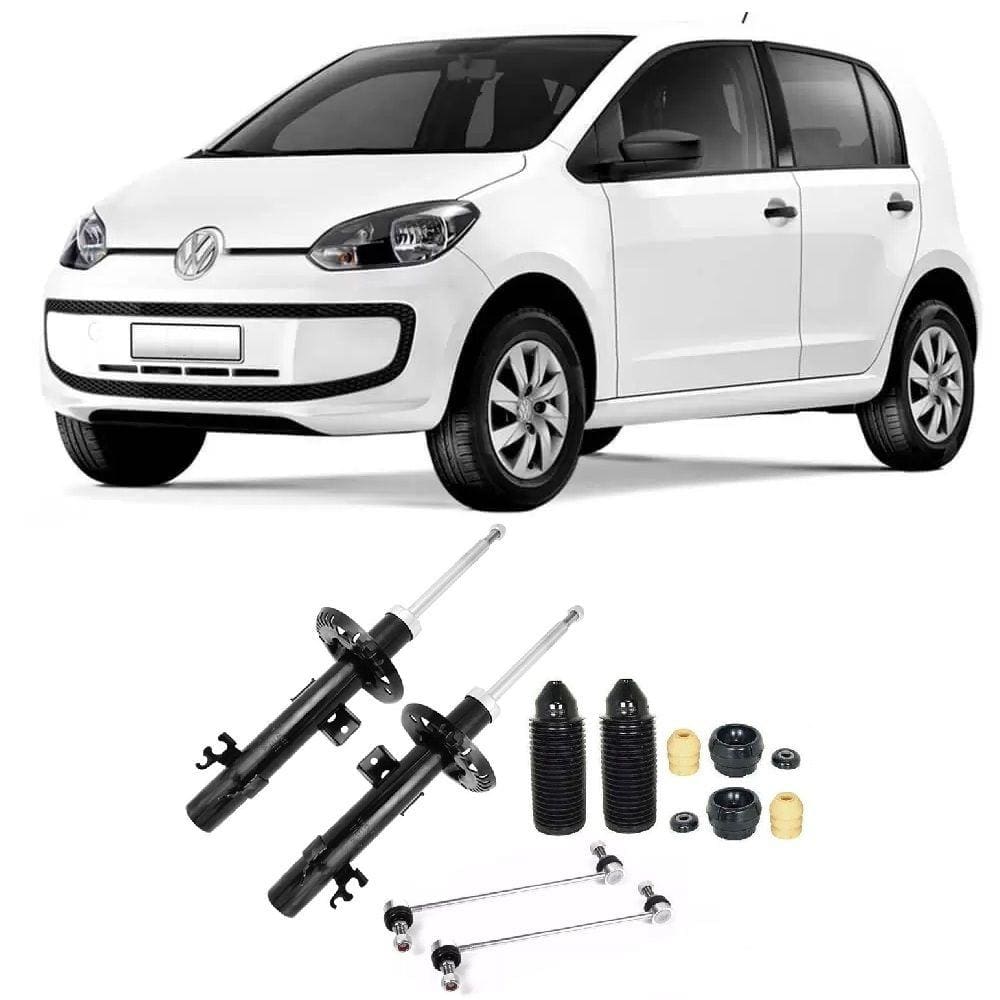Amortecedor + Kit Batente + Bieleta Volkswagen Up Dianteira 2014 Até 2020 O Par
