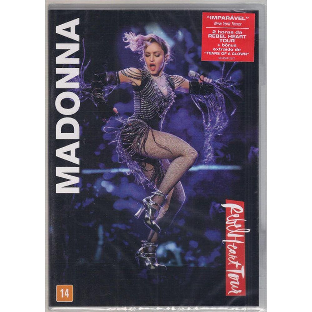DVD Madonna – Rebel Heart Tour