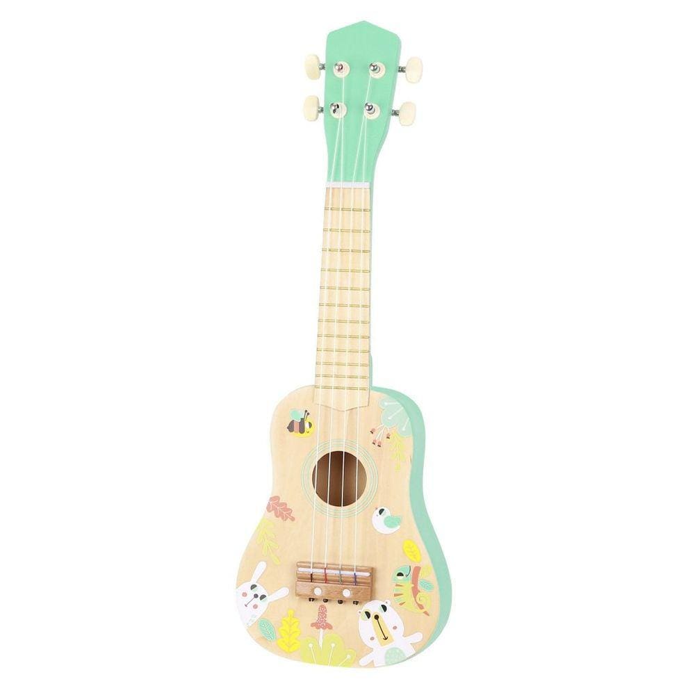 Violão Ukulele Infantil em Madeira Tooky Toy