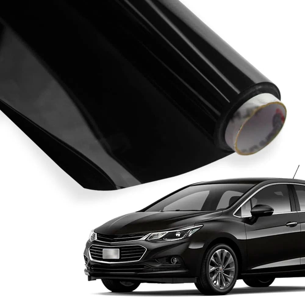 Película Tintada 50% Grafite 15 Metros - World Films