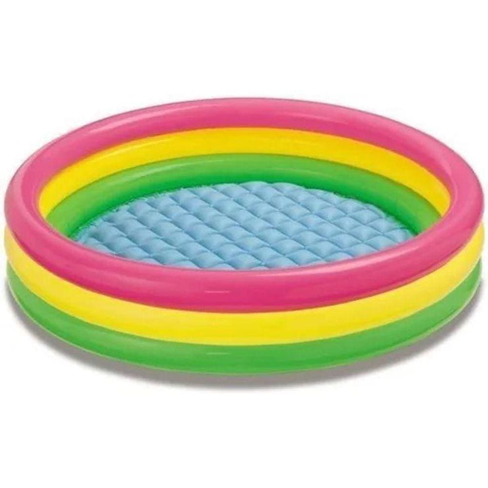 Piscina Infantil Inflável Colorida Aprox. 120Cm 395 Litros