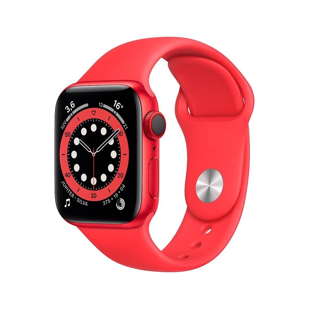 Apple Watch SE 44mm - Cinza, Pulseira Preta, Oferta